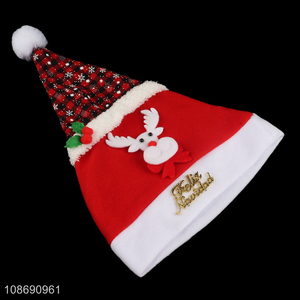 Good quality cotton Christmas hat Xmas party supplies Christmas gifts