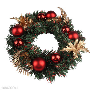 Good quality Christmas wreaths holiday garlands for front door decoration