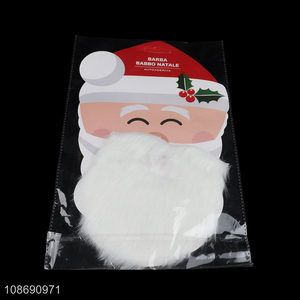 High quality funny santa beard fake beard mustache costume accessories