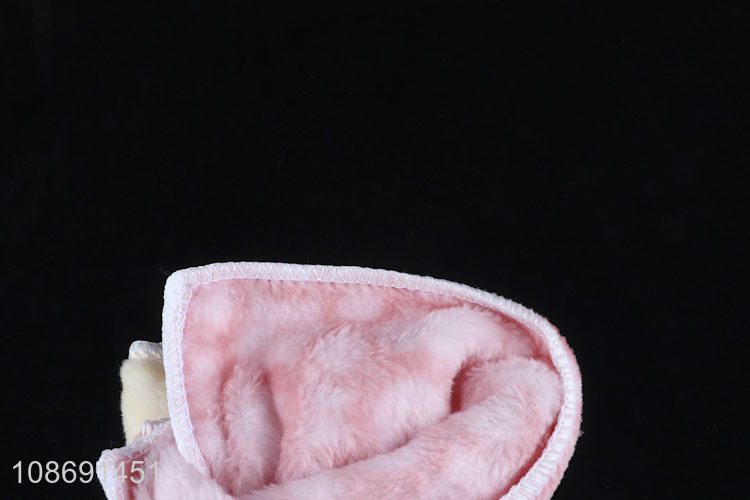 Hot products 3pcs soft coral fleece cleaning towel cleaning cloth for sale