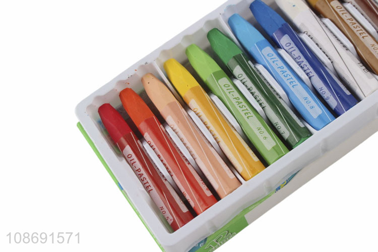 Factory price 12colors non-toxic children oil painting stick for sale