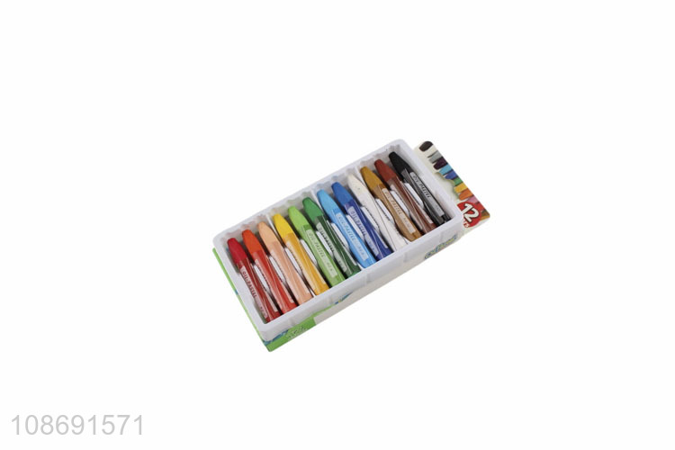 Factory price 12colors non-toxic children oil painting stick for sale