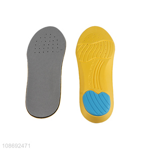 High quality breathable EVA shock absorption insoles sneaker insoles