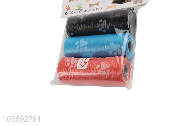 Yiwu market portable thickened pet garbage bag trash bag for sale