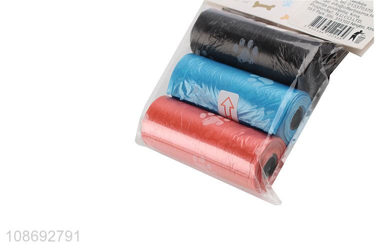 Yiwu market portable thickened pet garbage bag trash bag for sale