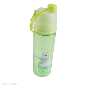 Latest products cartoon portable water bottle drinking bottle for kids