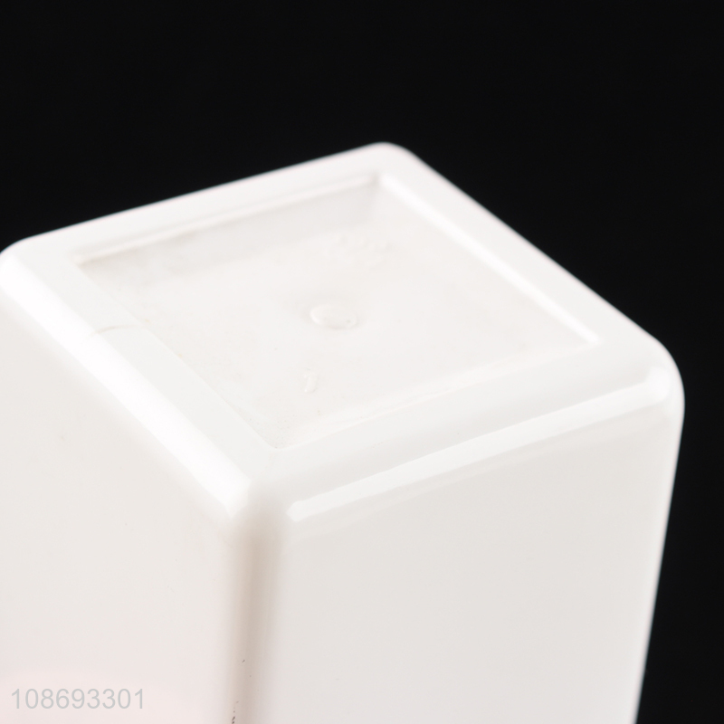 Hot selling empty packaging square plastic pump bottle for lotion