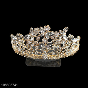 China products women hair <em>decoration</em> delicate crown hair accessories for <em>wedding</em>