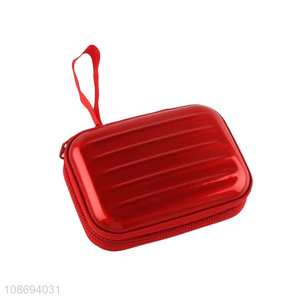 New product novelty mini <em>suitcase</em> shaped iron coin bag coin purse