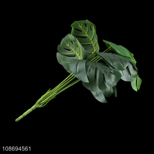 Yiwu market <em>green</em> simulation leaves artificial <em>plants</em> for home decoration