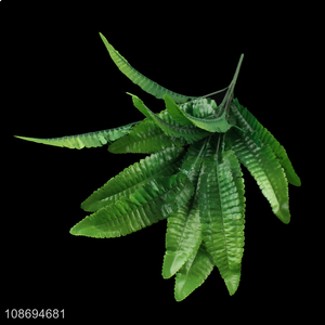 Most popular <em>green</em> plastic 7heads fake <em>plants</em> artificial <em>plants</em> for sale