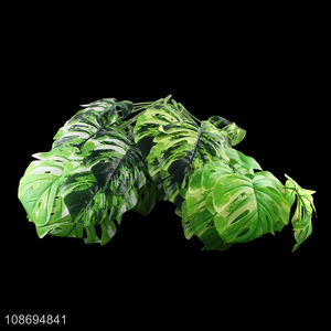 Good selling natural plastic artificial <em>green</em> leaf <em>plants</em> simulation <em>plants</em> wholesale