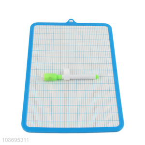 China factory erasable school office writing board white board set with whiteboard marker