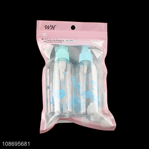 Yiwu market portable plastic travel kit spray bottle set for sale