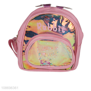 China factory cartoon rabbit kids school backpack school bag for sale