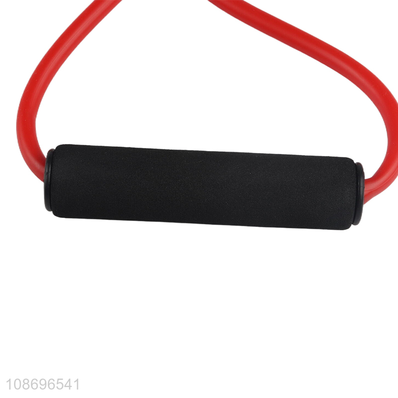 Yiwu market 8-shaped resistance pull belt elastic tension rope for sale
