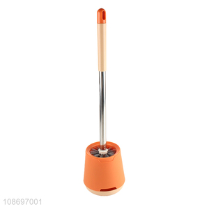 Hot selling toilet bowl brush and holder <em>set</em> for <em>bathroom</em>