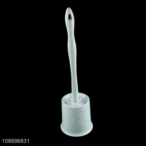 Wholesale cheap plastic toilet brush <em>set</em> for <em>bathroom</em> cleaning