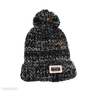 Most popular <em>winter</em> thickened <em>warm</em> acrylic beanies <em>hat</em> fashion <em>hat</em> for sale