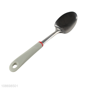 Factory price long handle kitchen utensils basting spoon for sale