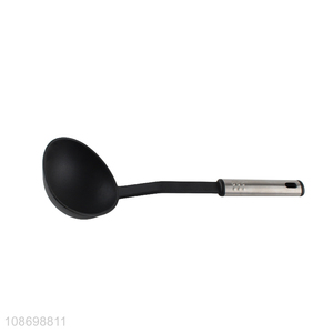 Good quality nylon kitchen utensils soup ladle with long handle