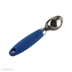 Best sale reusable stainless steel ice cream scoop with pp handle