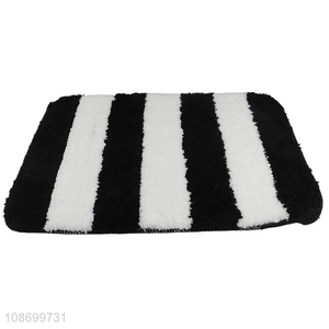 Good quality rectangle plush soft non-slip door <em>mat</em> <em>floor</em> <em>mat</em>