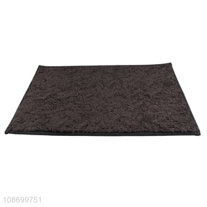 Factory price soft plush household anti-slip door <em>mat</em> <em>floor</em> <em>mat</em> for sale