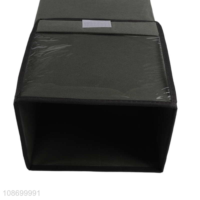 Good quality foldable non-woven wardrobe closet storage organizer bins