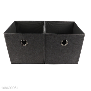 New arrival foldable nonwoven storage cubes wardrobe stroage box for toys