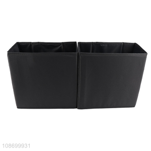 High quality foldable non-woven storage box wardrobe clothes organizer