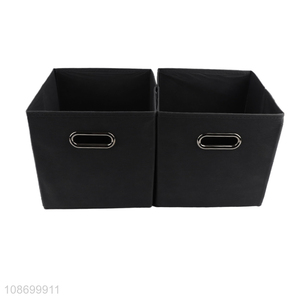 Good quality storage cubes foldable non-woven storage box for clothes