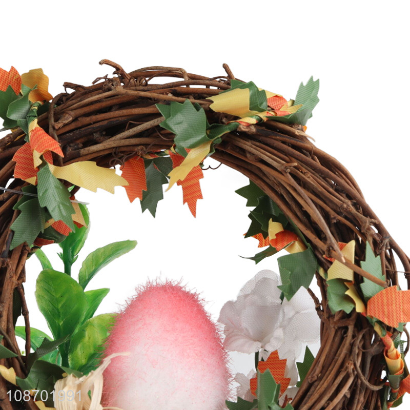 Wholesale handmade Easter bird nest vine nest with stick for decor