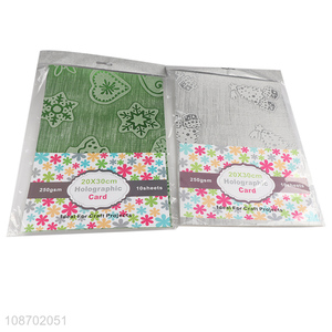 Wholesale 10 sheets glitter Christmas <em>wrapping</em> <em>paper</em> for gift wrap