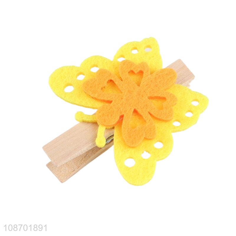 Online wholesale Easter wooden photo pegs clips Easter decorations