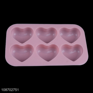 Good sale heart shape silicone candy mold chocolate mold  for baking tool