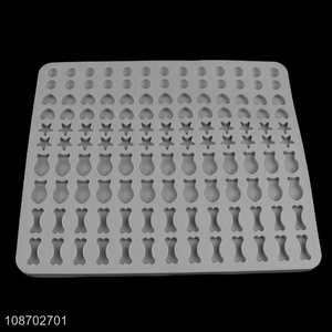 Factory price silicone non-stick mini candy mold chocolate mold for sale
