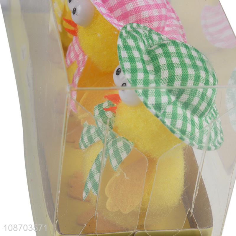 Good quality mini Easter chicks for Easter party home table decoration