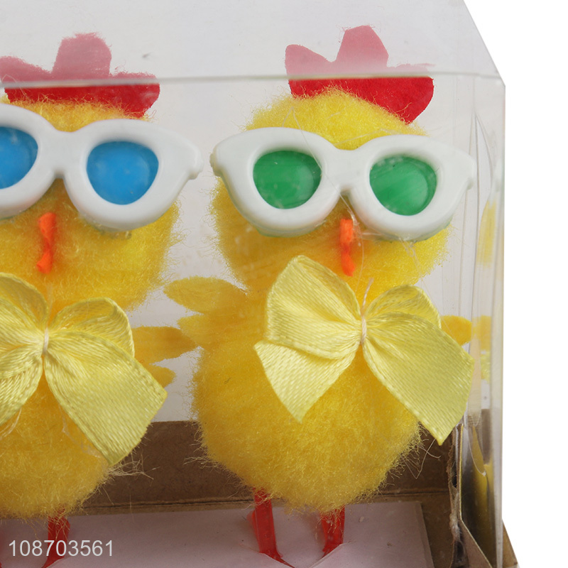 Wholesale mini Easter chicks Easter basket stuffers Easter party decoration