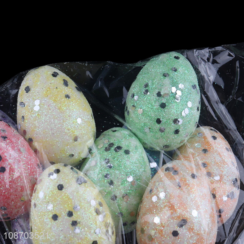 China imports decorative foam Easter egg picks Easter basket stuffers