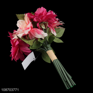 Hot selling lifelike <em>artificial</em> <em>flowers</em> for wedding party home decoration