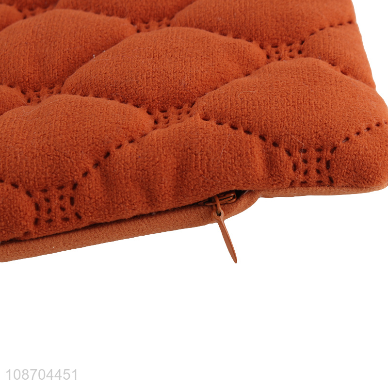New product quilted throw pillow case cushion cover for sofa couch