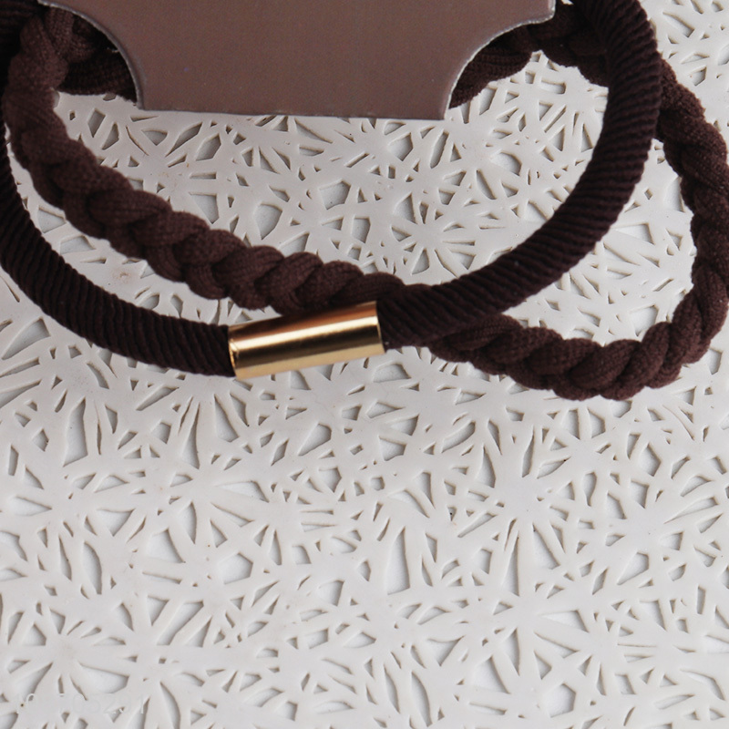 Most popular women girls hair accessories elastic ponytail holders