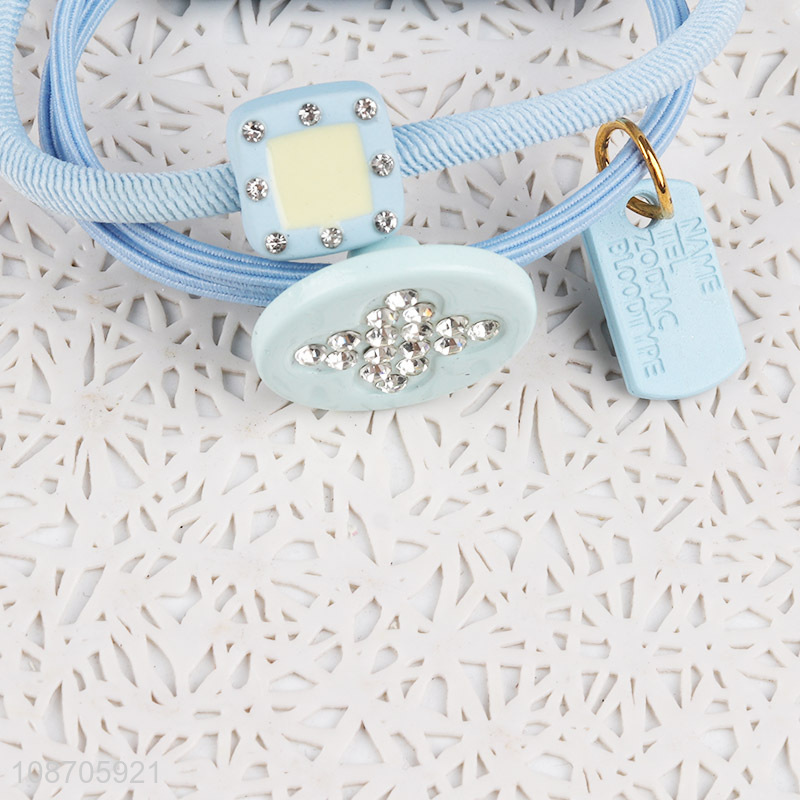 Hot product women girls fashion hair ties elastic ponytail holders