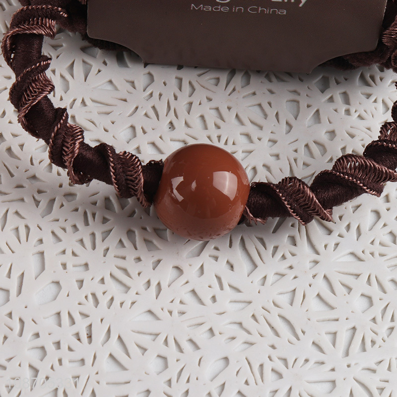 New design no crease no damage hair ties hair bands for women girls