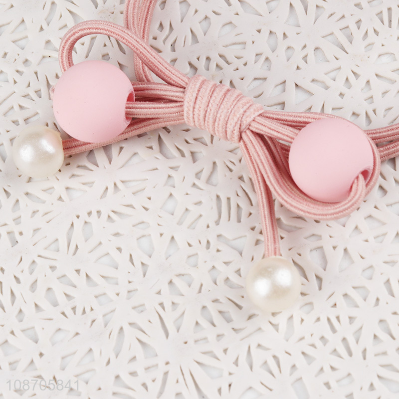 China imports candy colored durable high stretch hair ties hair bands