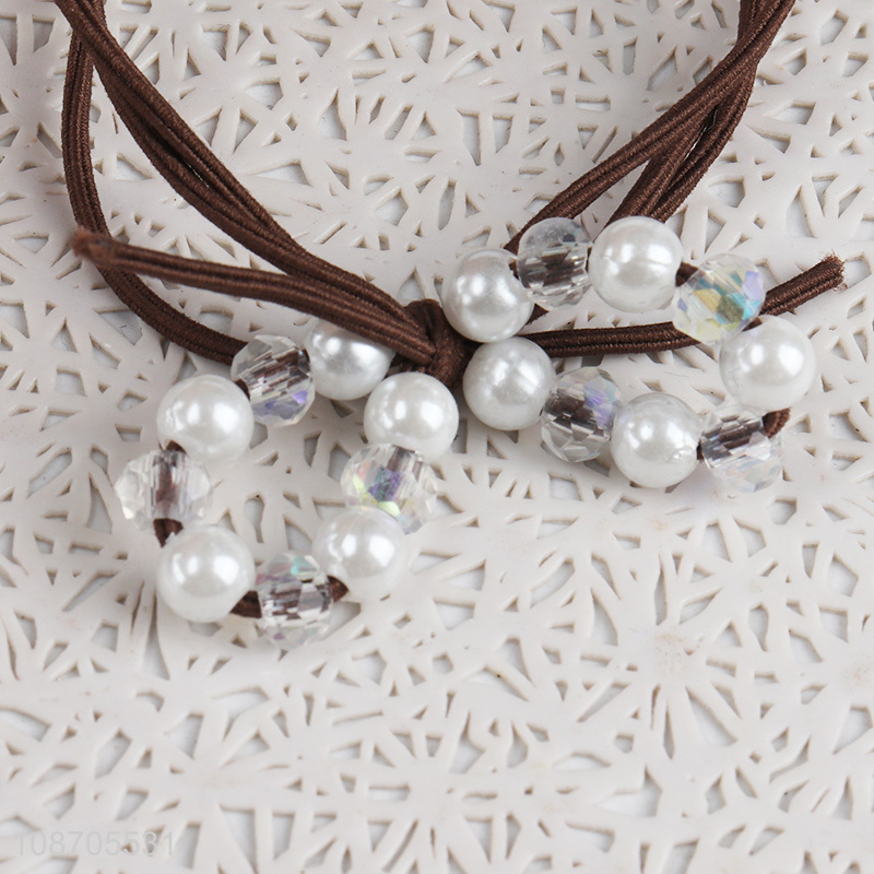 Online wholesale elastic hair accessories hair ties for all hair types