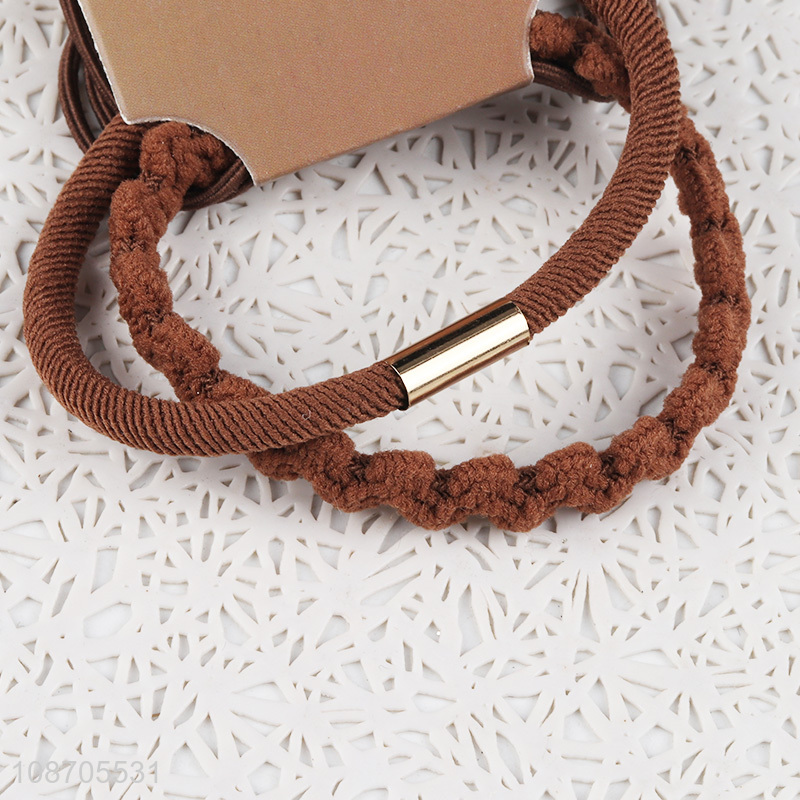 Online wholesale elastic hair accessories hair ties for all hair types