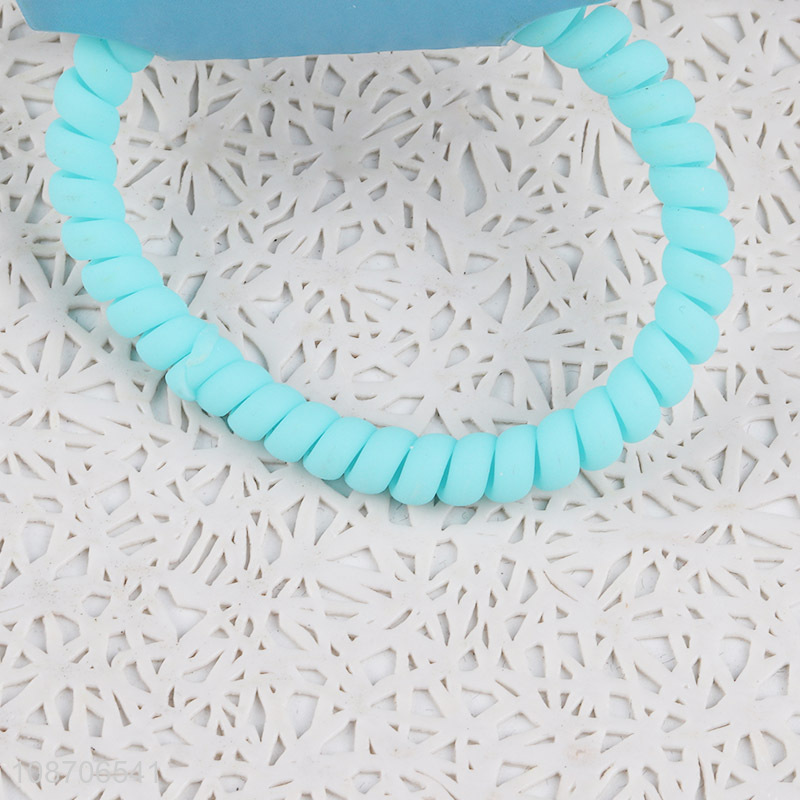Best selling star pendant elastic braided hair rope hair scrunchies for girls