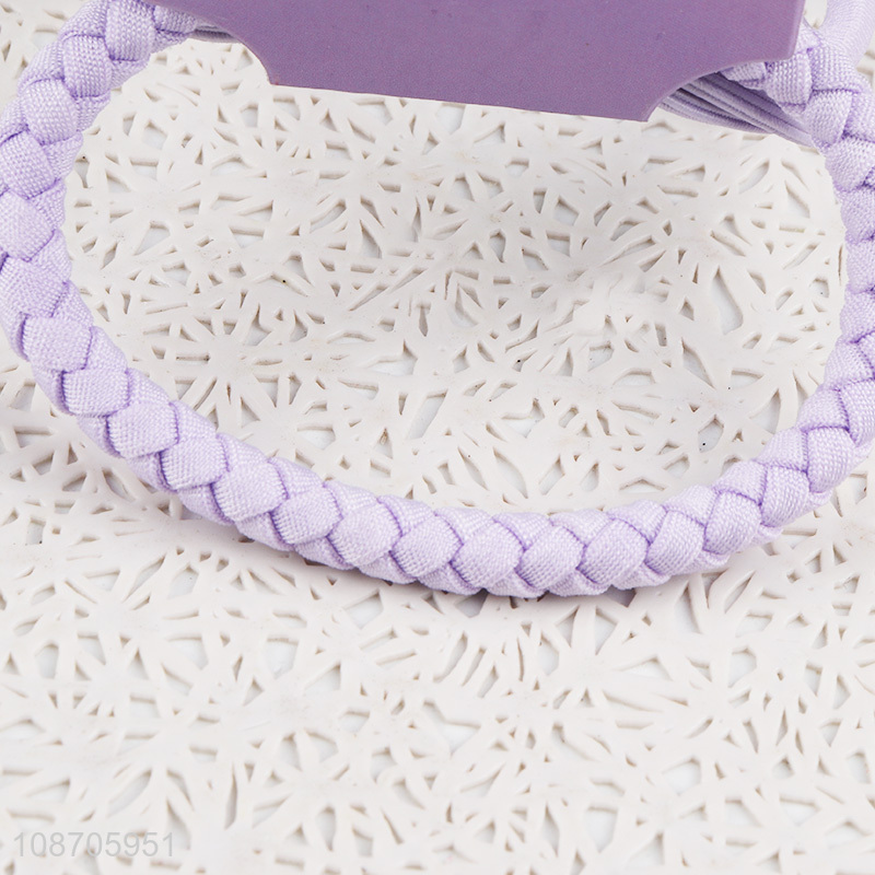 China factory candy color elastic girls hair ring hair rope for hair accessories